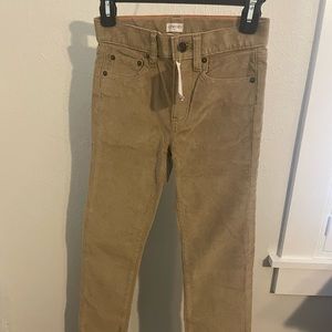 Jcrew corduroy pants size 8 kids
